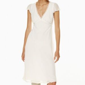 Aritzia Cream Maxi Dress